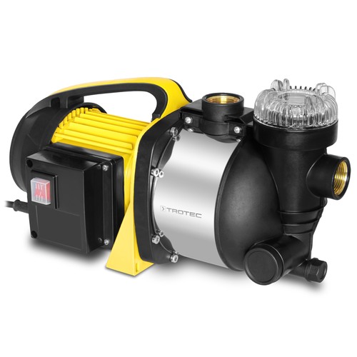 Trotec gartenpumpe mit filter - mit,